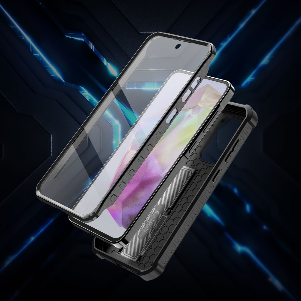 COPERTURA TECH-PROTECT KEVLAR CAM+ GALAXY A36 5G NERA