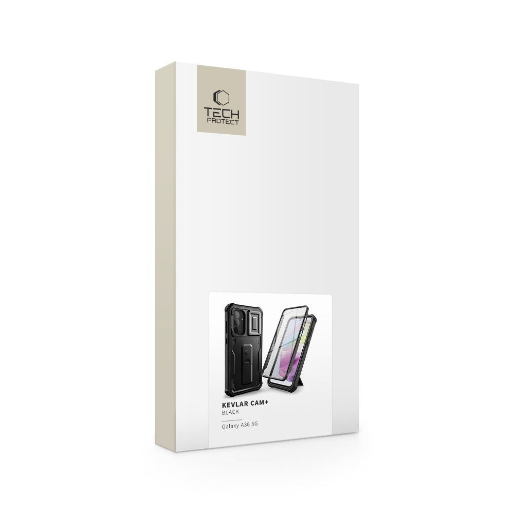 COPERTURA TECH-PROTECT KEVLAR CAM+ GALAXY A36 5G NERA