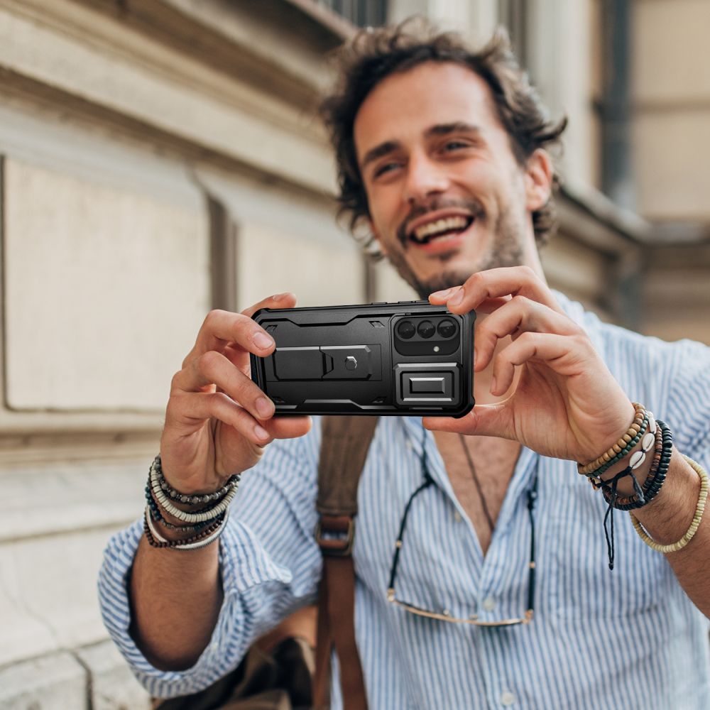 COPERTURA TECH-PROTECT KEVLAR CAM+ GALAXY A56 5G NERA