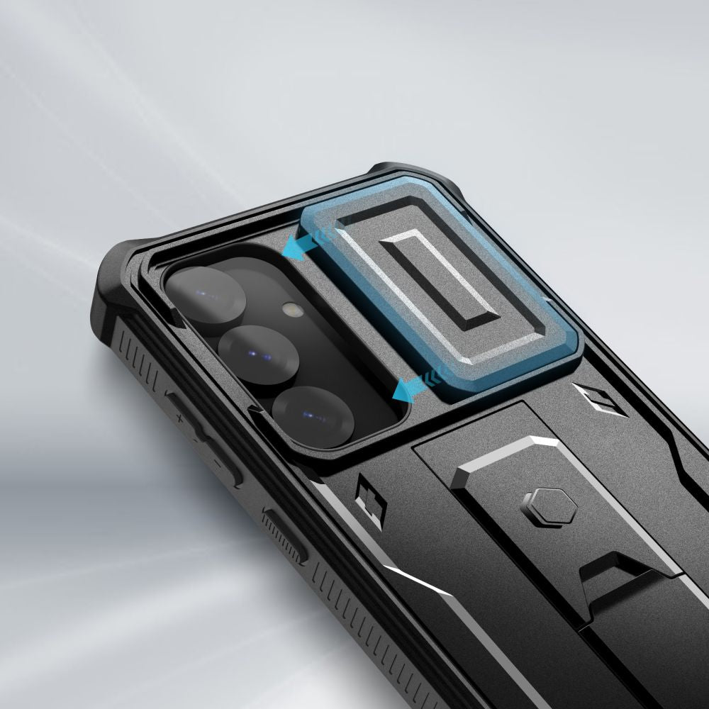 COPERTURA TECH-PROTECT KEVLAR CAM+ GALAXY S25 NERA