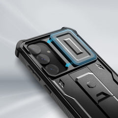COPERTURA TECH-PROTECT KEVLAR CAM+ GALAXY S25+ PLUS NERA