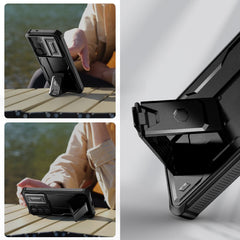 COPERTURA TECH-PROTECT KEVLAR CAM+ GALAXY S25+ PLUS NERA