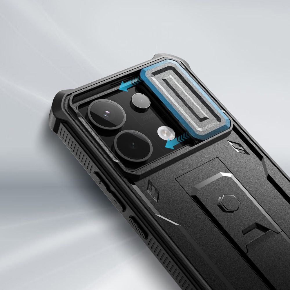 COPERTURA TECH-PROTECT KEVLAR CAM+ XIAOMI REDMI NOTE 13 PRO 5G / POCO X6 5G NERA