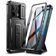 COPERTURA TECH-PROTECT KEVLAR CAM+ XIAOMI REDMI NOTE 13 PRO 5G / POCO X6 5G NERA