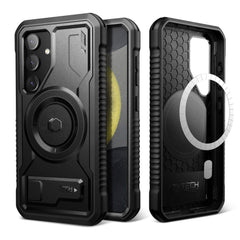 COPERTURA TECH-PROTECT KEVLAR MAGSAFE+ GALAXY S24+ PLUS NERA