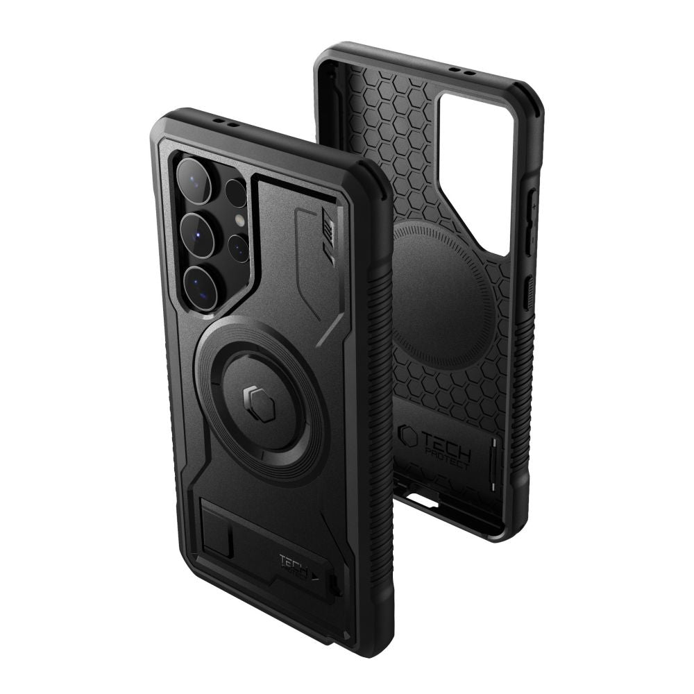 COPERTURA TECH-PROTECT KEVLAR MAGSAFE+ GALAXY S24 ULTRA NERA