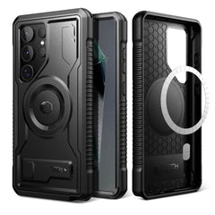 COPERTURA TECH-PROTECT KEVLAR MAGSAFE+ GALAXY S24 ULTRA NERA