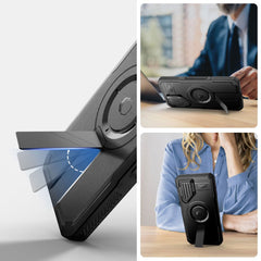 COPERTURA TECH-PROTECT KEVLAR MAGSAFE+ GALAXY S25 NERA
