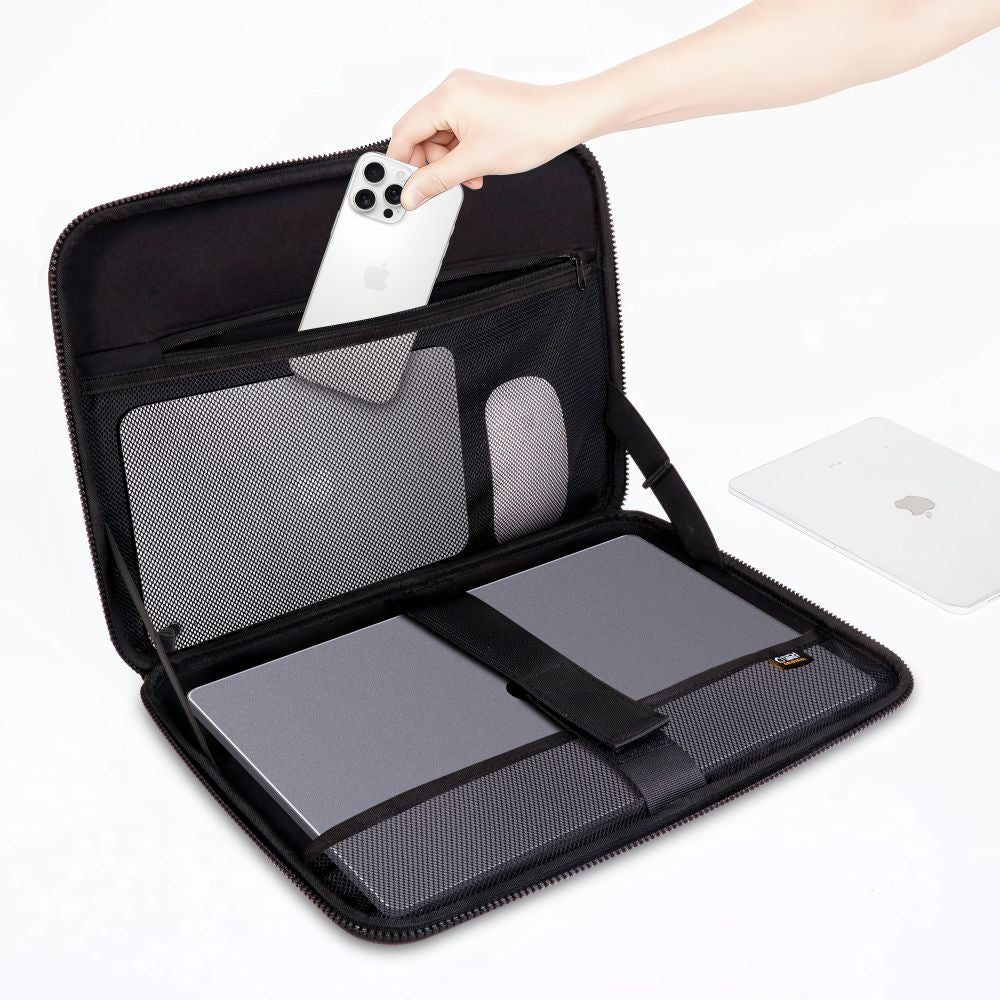 CUSTODIA RESISTENTE TECH-PROTECT KEVLAR PRO PER LAPTOP 13-14 NERA