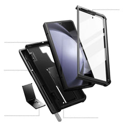 COPERTURA TECH-PROTECT KEVLAR PRO PEN GALAXY Z FOLD 5 NERA