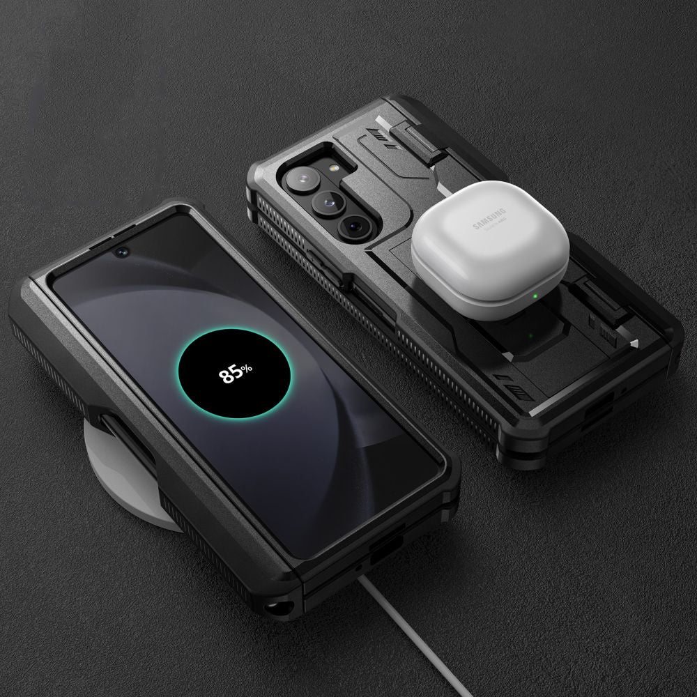 COPERTURA TECH-PROTECT KEVLAR PRO PEN GALAXY Z FOLD 5 NERA