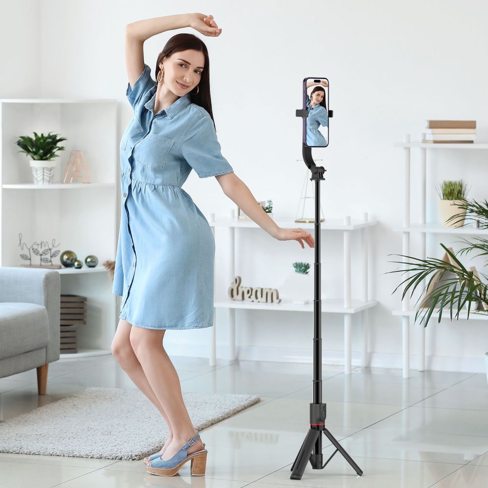 TECH-PROTECT L04S MAGSAFE SELFIE STICK TRIPOD WIRELESS NERO