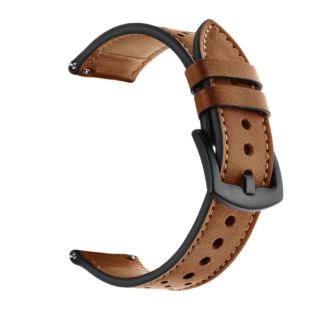 CINTURINO HEYBAND IN PELLE PER SAMSUNG GALAXY WATCH 4 / 5 / 5 PRO / 6 / 7 / FE MARRONE