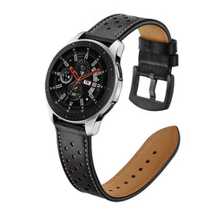 CINTURINO HEYBAND IN PELLE PER SAMSUNG GALAXY WATCH 46MM NERO