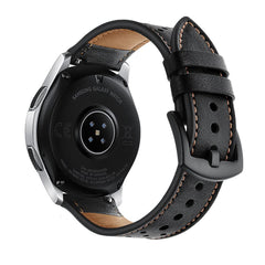 CINTURINO HEYBAND IN PELLE PER SAMSUNG GALAXY WATCH 46MM NERO