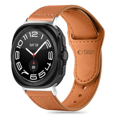 CINTURINO TECH-PROTECT LEATHERFIT SAMSUNG GALAXY WATCH ULTRA (47 MM) MARRONE