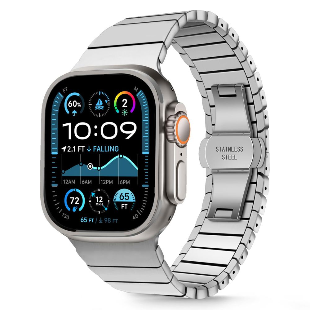 TECH-PROTECT LINKBAND APPLE WATCH 6 / 7 / 8 / 9 / 10 / SE / ULTRA 1 / 2 (44 / 45 / 46 / 49 MM) ARGENTO