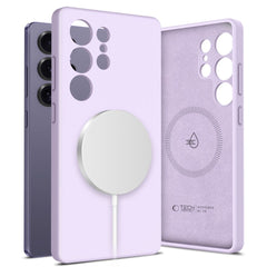 COPERTURA TECH-PROTECT LIQUID SILICONE MAGSAFE GALAXY S25 ULTRA MAUVE