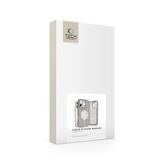 COPERTURA TECH-PROTECT LIQUID SILICONE MAGSAFE IPHONE 16 PRO MAX GRIGIO PIETRA