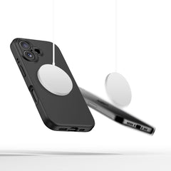 COPERTURA TECH-PROTECT LIQUID SILICONE MAGSAFE IPHONE 16E NERA