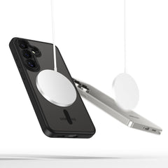 COPERTURA TECH-PROTECT MAGCAM MAGSAFE GALAXY S25 NERO OPACO