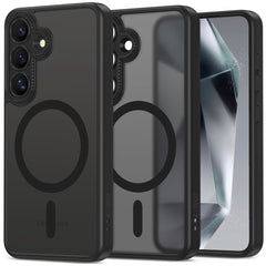 COPERTURA TECH-PROTECT MAGCAM MAGSAFE GALAXY S25 NERO OPACO