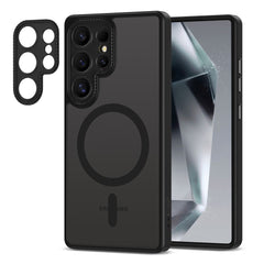 COPERTURA TECH-PROTECT MAGCAM MAGSAFE GALAXY S25 ULTRA NERO OPACO