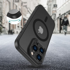 COPERTURA PER IPHONE 16 PRO MAX TECH-PROTECT MAGCAM MAGSAFE NERO OPACO