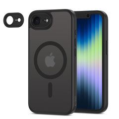 CUSTODIA TECH-PROTECT MAGCAM MAGSAFE IPHONE 16E NERO OPACO