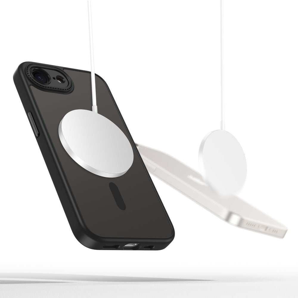 CUSTODIA TECH-PROTECT MAGCAM MAGSAFE IPHONE 16E NERO OPACO