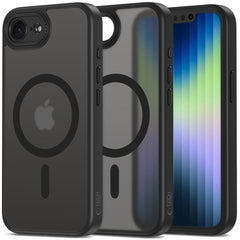 CUSTODIA TECH-PROTECT MAGCAM MAGSAFE IPHONE 16E NERO OPACO