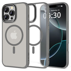COPERTURA TECH-PROTECT MAGEDGE MAGSAFE IPHONE 16 PRO MAX TITANIO/GRIGIO METALLO