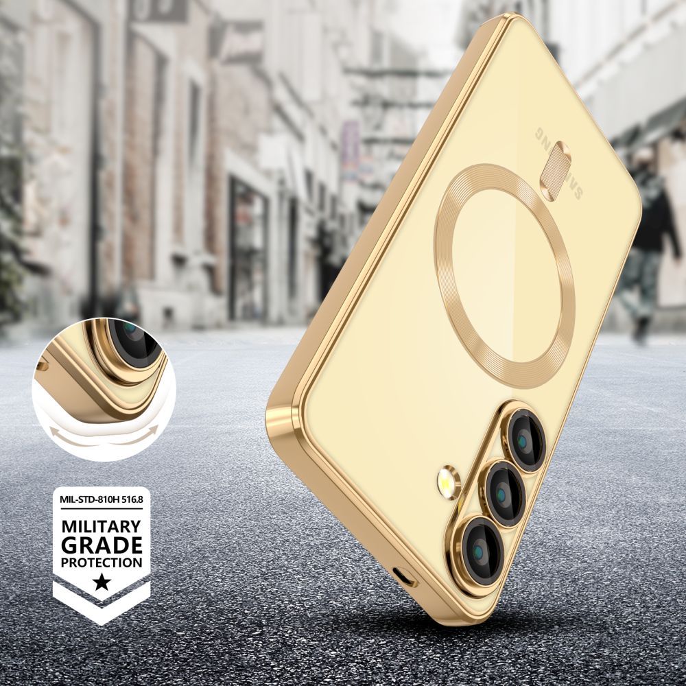 COPERTURA TECH-PROTECT MAGFLEX MAGSAFE GALAXY A26 5G ORO LUCIDO