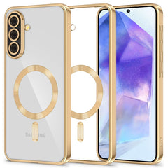 COPERTURA TECH-PROTECT MAGFLEX MAGSAFE GALAXY A56 5G ORO LUCIDO