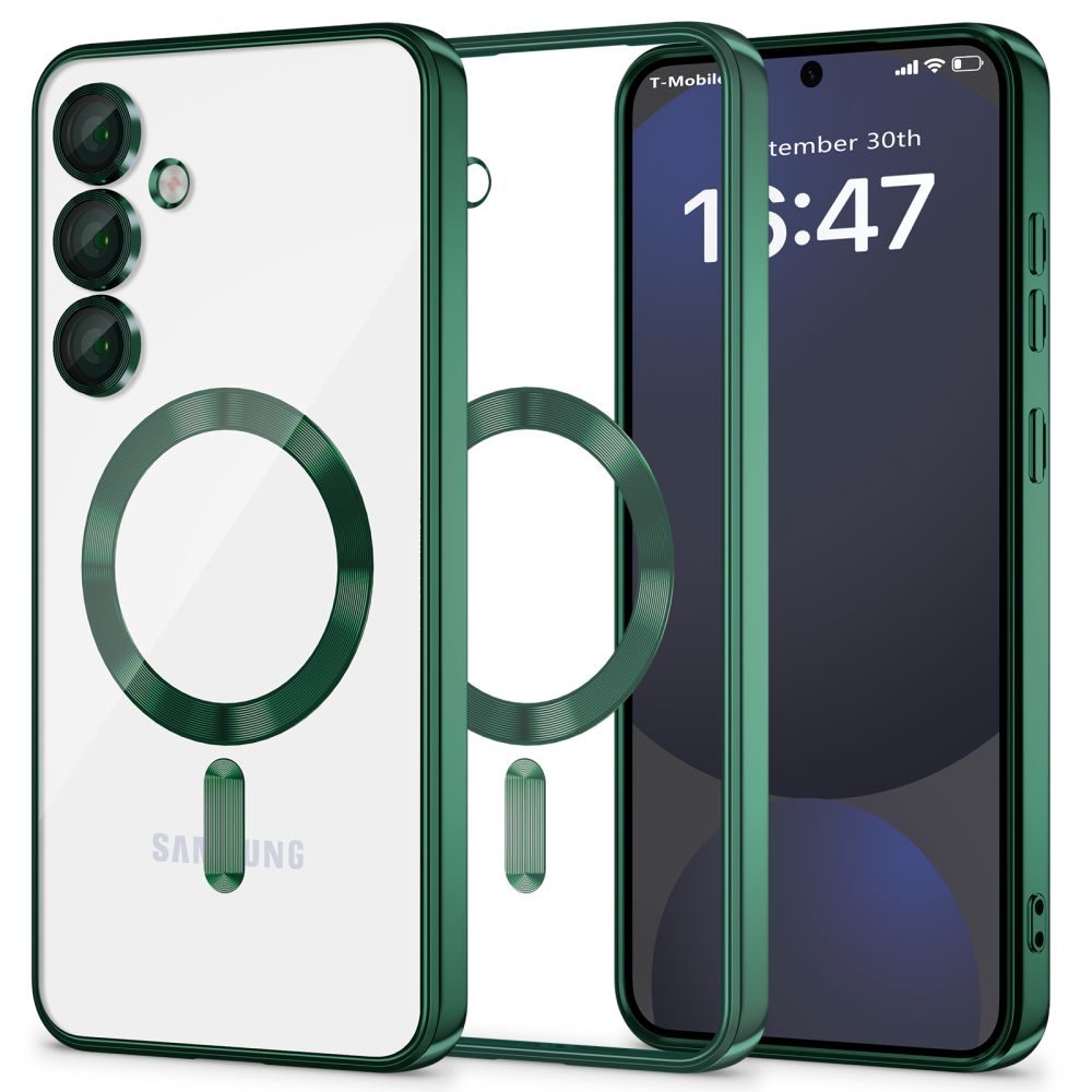 COPERTURA TECH-PROTECT MAGFLEX MAGSAFE GALAXY S24 FE JUNGLE GREEN