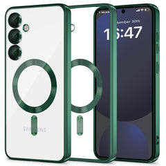 COPERTURA TECH-PROTECT MAGFLEX MAGSAFE GALAXY S24 FE JUNGLE GREEN