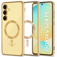 COPERTURA TECH-PROTECT MAGFLEX MAGSAFE GALAXY S24 FE MAJESTIC GOLD