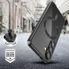 COPERTURA TECH-PROTECT MAGFLEX MAGSAFE GALAXY S25 EDGE NERO LUCIDO