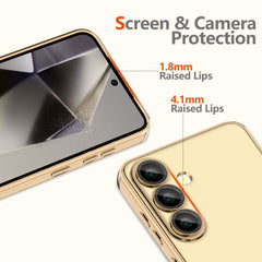 COPERTURA TECH-PROTECT MAGFLEX MAGSAFE GALAXY S25 EDGE ORO LUCIDO