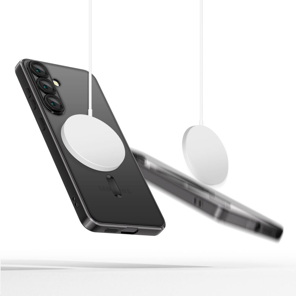 COPERTURA TECH-PROTECT MAGFLEX MAGSAFE GALAXY S25+ PLUS NERO LUCIDO