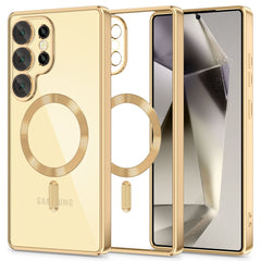COPERTURA TECH-PROTECT MAGFLEX MAGSAFE GALAXY S25 ULTRA ORO LUCIDO