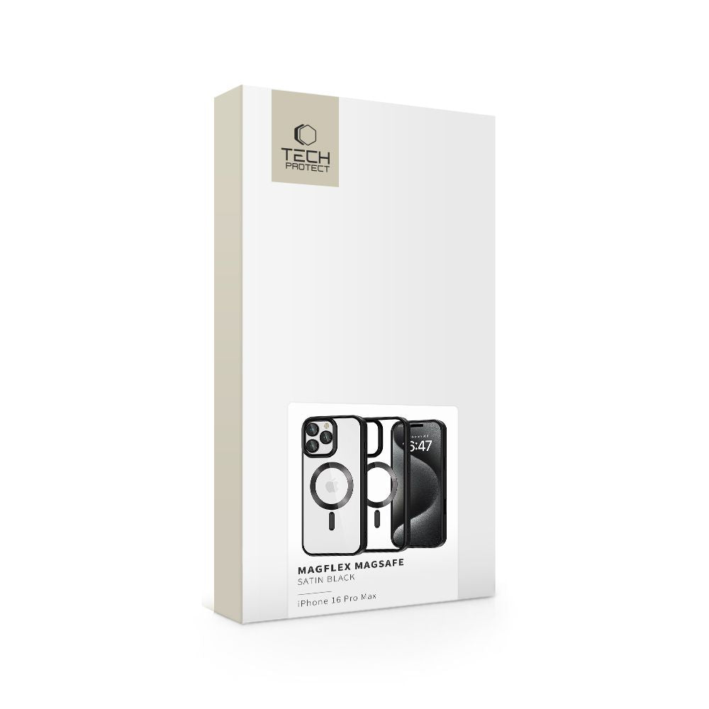 TECH-PROTECT MAGFLEX MAGSAFE IPHONE 16 PRO MAX NERO SATINATO