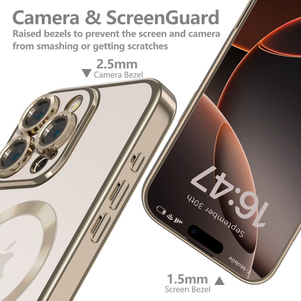 COPERTURA TECH-PROTECT MAGFLEX MAGSAFE IPHONE 16 PRO MAX SHINY DESERT