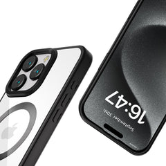 COPERTURA TECH-PROTECT MAGFLEX MAGSAFE IPHONE 16 PRO NERO SATINATO