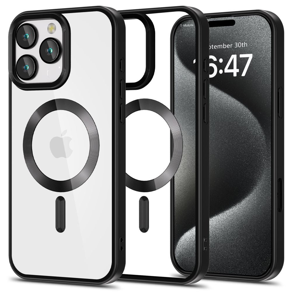 COPERTURA TECH-PROTECT MAGFLEX MAGSAFE IPHONE 16 PRO NERO SATINATO