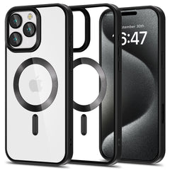 COPERTURA TECH-PROTECT MAGFLEX MAGSAFE IPHONE 16 PRO NERO SATINATO