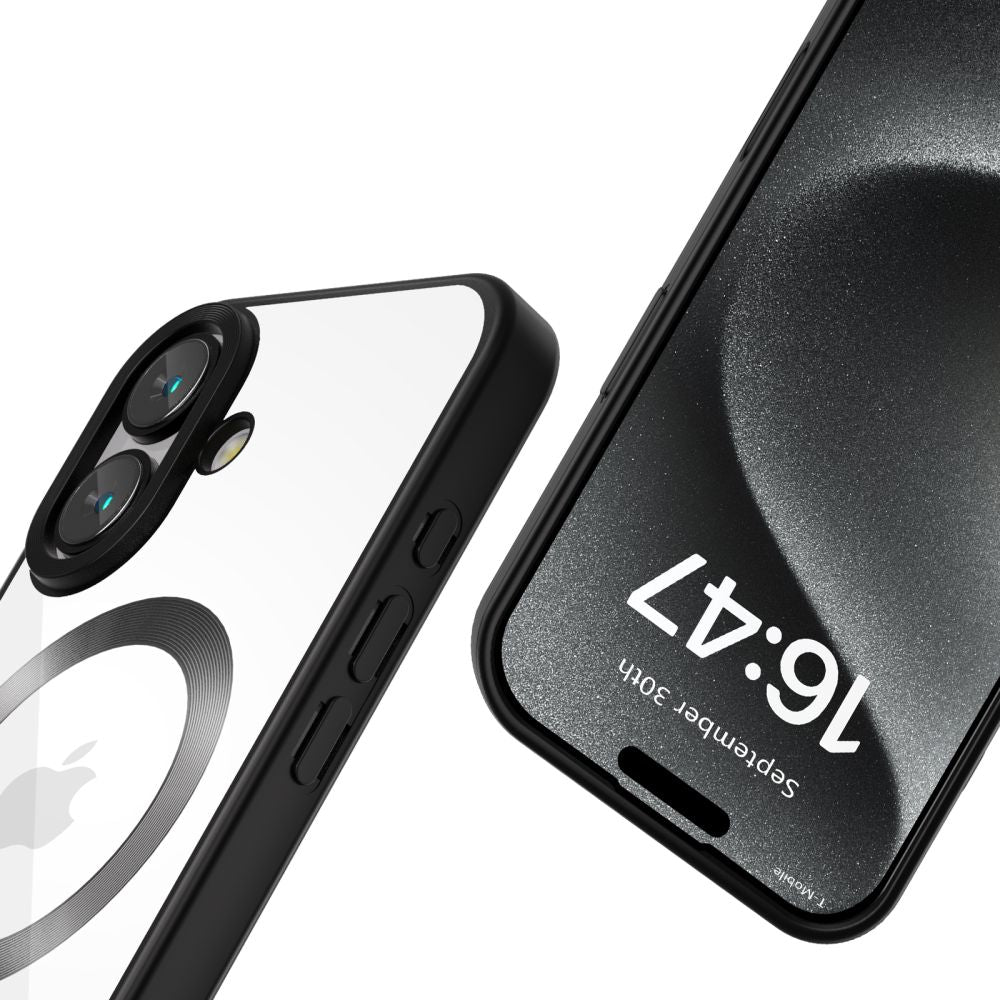 COPERTURA TECH-PROTECT MAGFLEX MAGSAFE IPHONE 16 NERO SATINATO