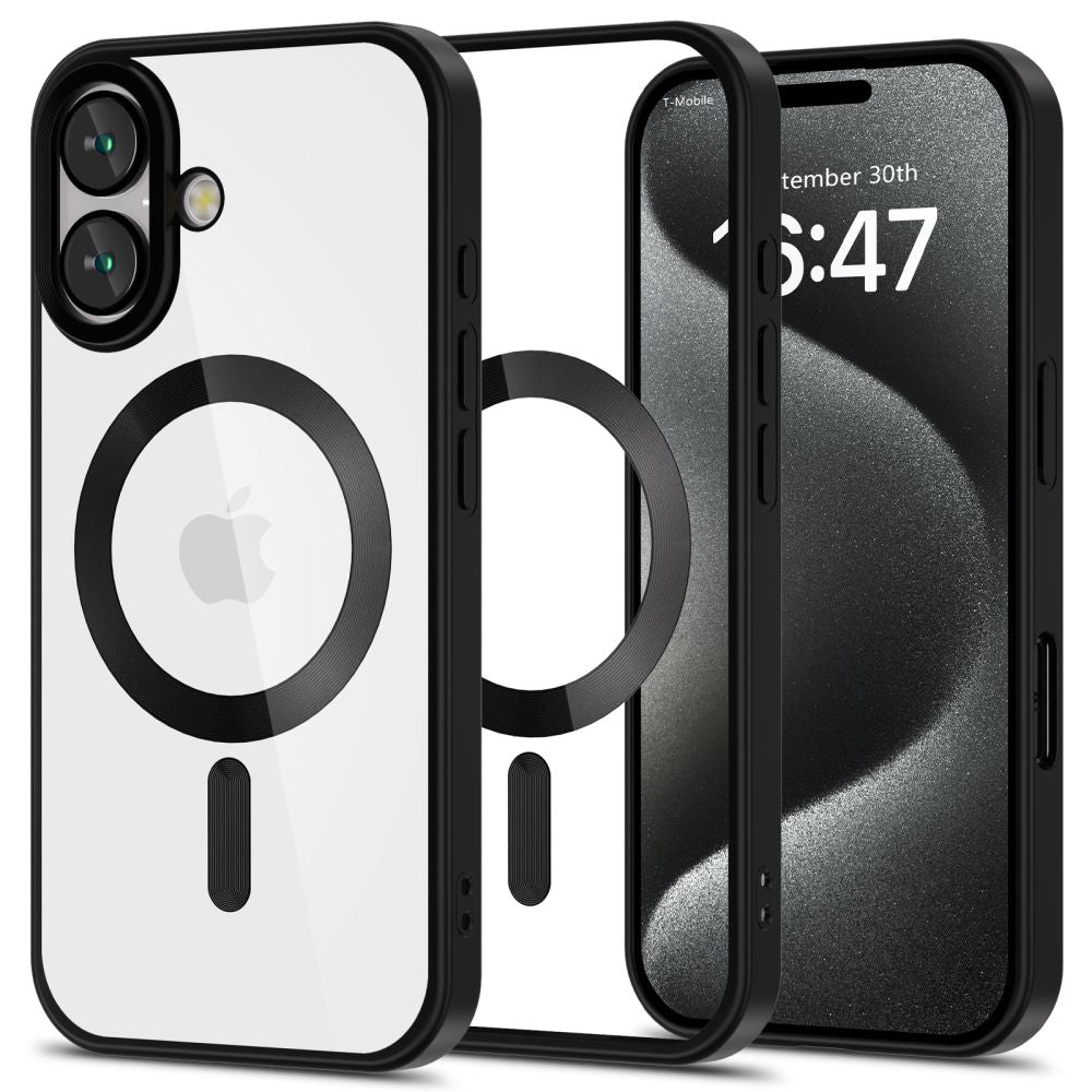 COPERTURA TECH-PROTECT MAGFLEX MAGSAFE IPHONE 16 NERO SATINATO