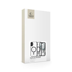COPERTURA PER IPHONE 16 TECH-PROTECT MAGFLEX MAGSAFE NERA LUCIDA