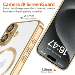 COPERTURA TECH-PROTECT MAGFLEX MAGSAFE IPHONE 16E ORO LUCIDO